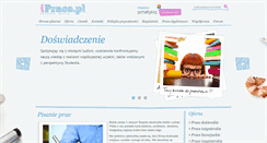 Desktop Screenshot of iprace.pl